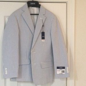 Brand New | Boys Izod Seersucker Blazer